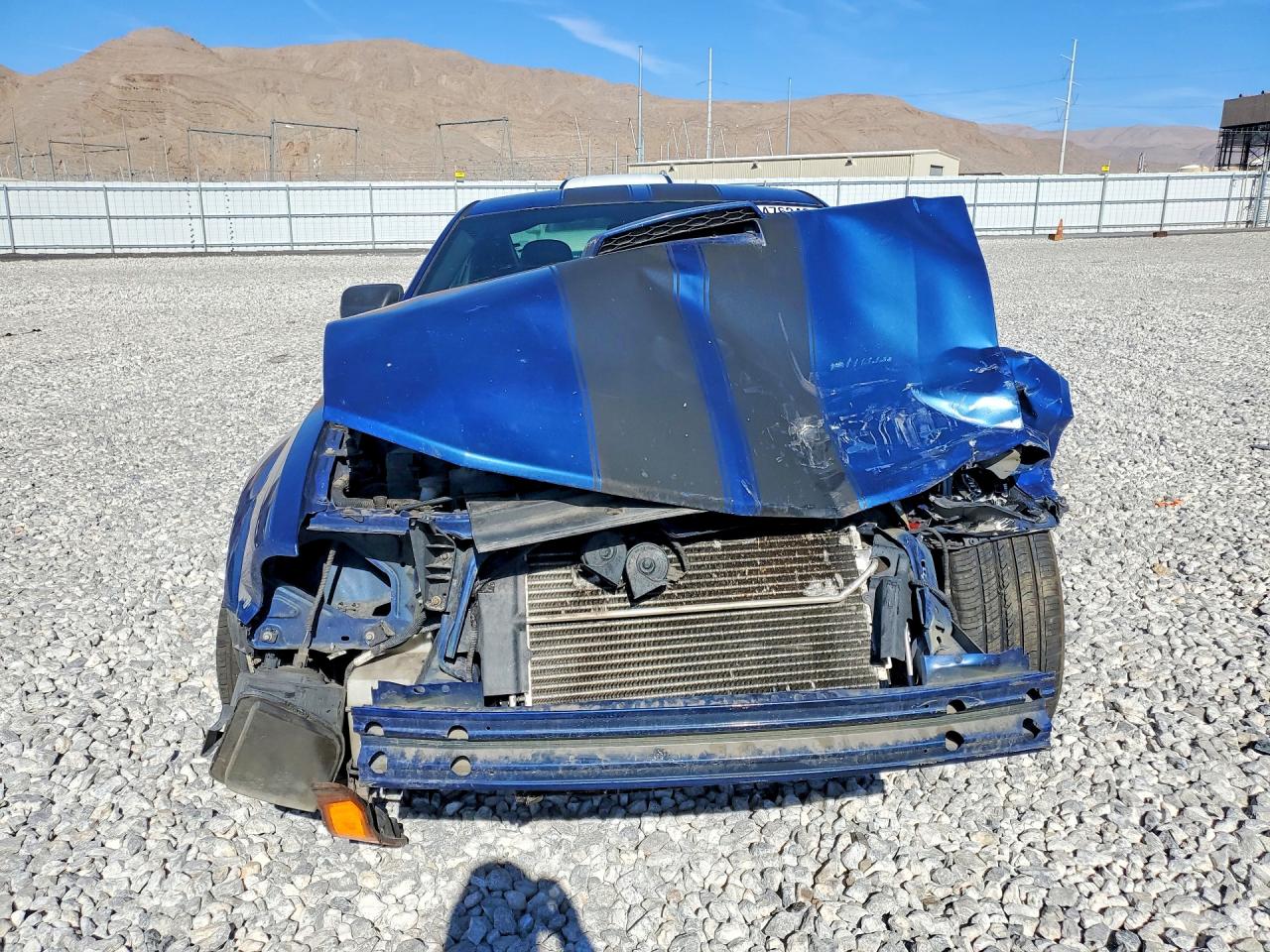 2007 Ford Mustang Gt Blue vin: 1ZVHT82H175266438