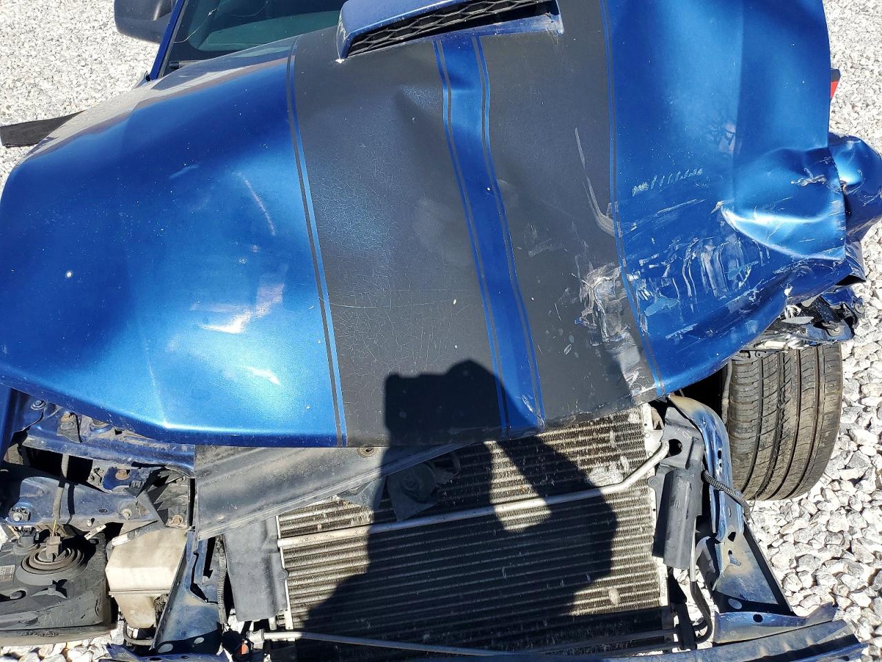 2007 Ford Mustang Gt Blue vin: 1ZVHT82H175266438