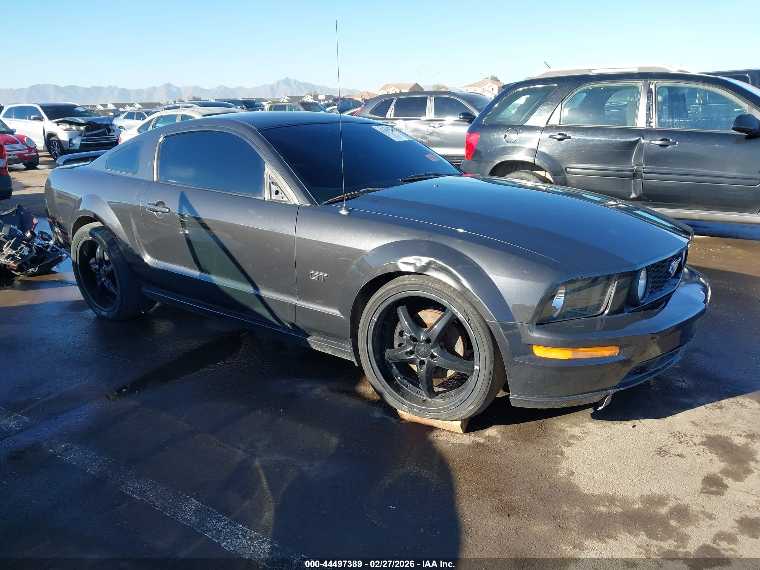 2008 Ford Mustang Gt Deluxe/gt Premium Black vin: 1ZVHT82H185143871