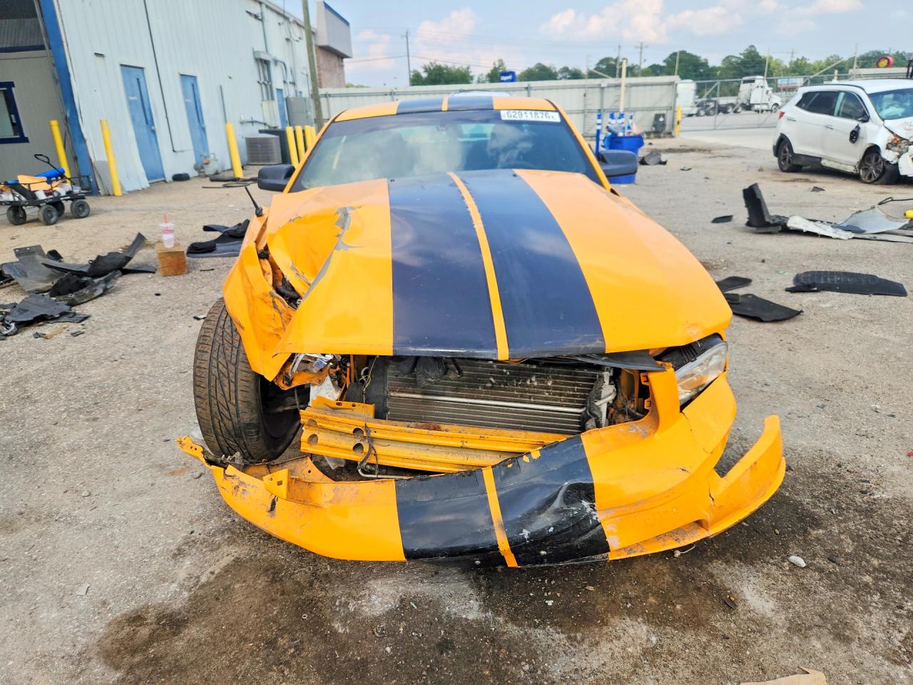 2008 Ford Mustang Gt Orange vin: 1ZVHT82H185159150