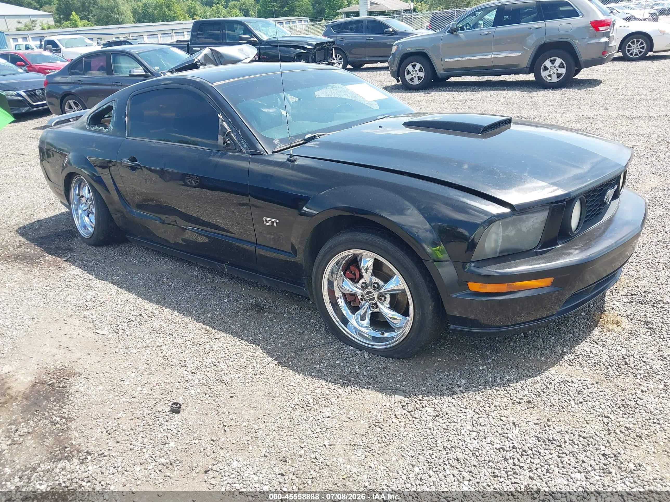 2008 Ford Mustang Gt Deluxe/gt Premium Black vin: 1ZVHT82H185169919