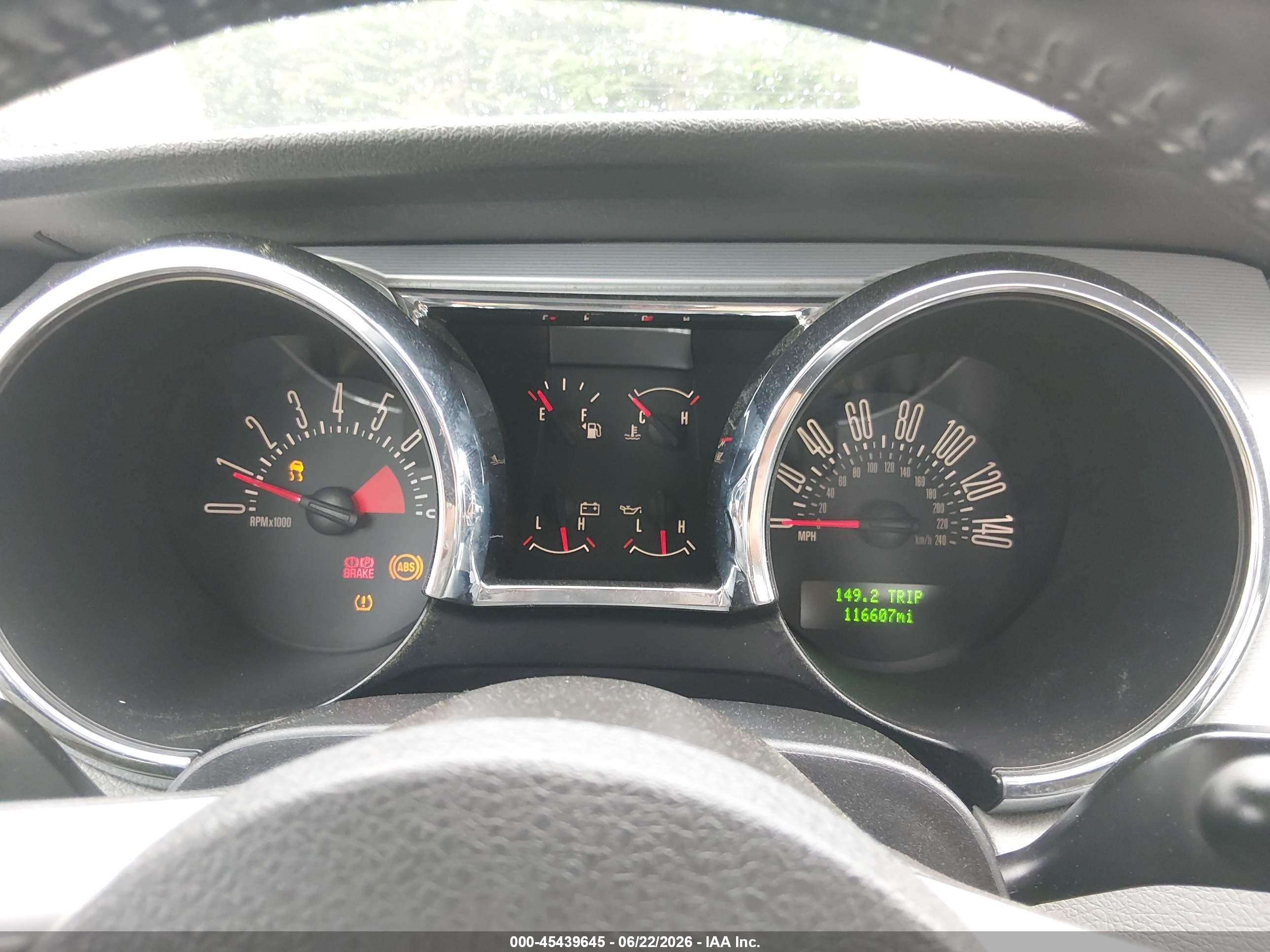 2008 Ford Mustang Gt Deluxe/gt Premium Black vin: 1ZVHT82H185189300