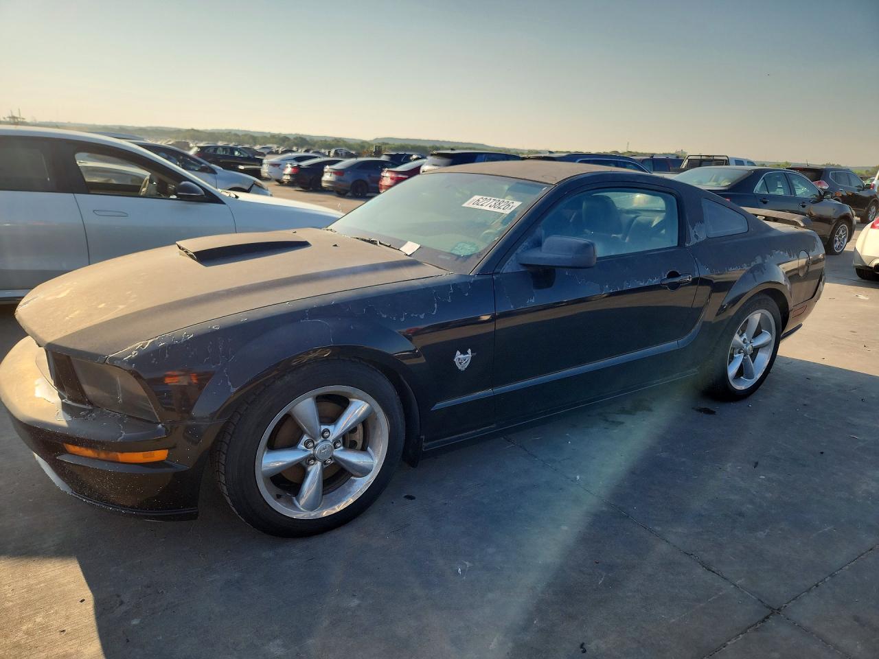 2009 Ford Mustang Gt Black vin: 1ZVHT82H195102397