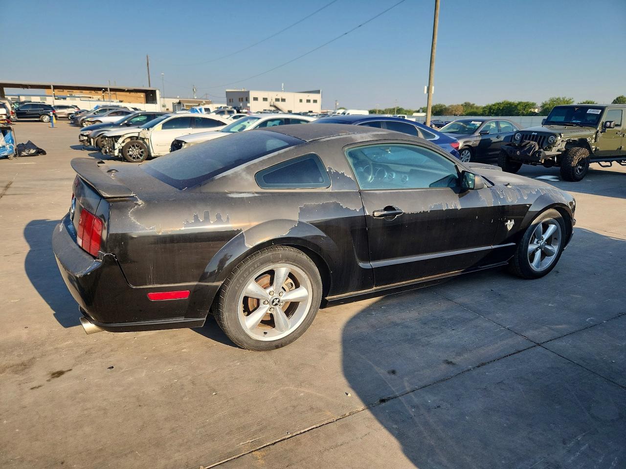 2009 Ford Mustang Gt Black vin: 1ZVHT82H195102397