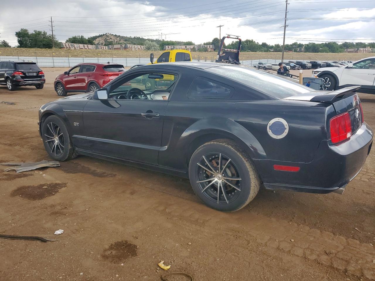 2006 Ford Mustang Gt Black vin: 1ZVHT82H265160384