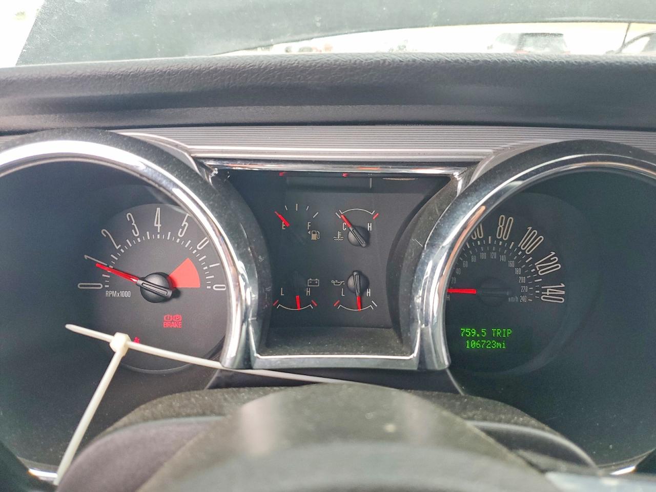 2006 Ford Mustang Gt Black vin: 1ZVHT82H265160384