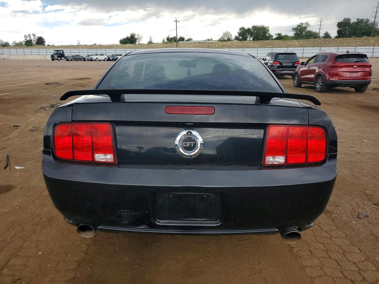 2006 Ford Mustang Gt Black vin: 1ZVHT82H265160384