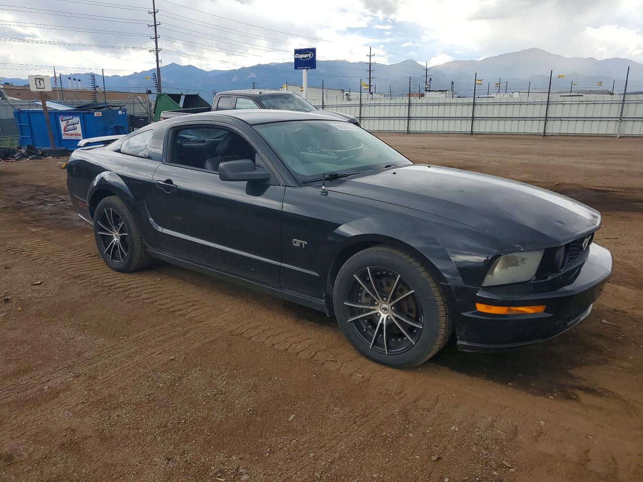 2006 Ford Mustang Gt Black vin: 1ZVHT82H265160384