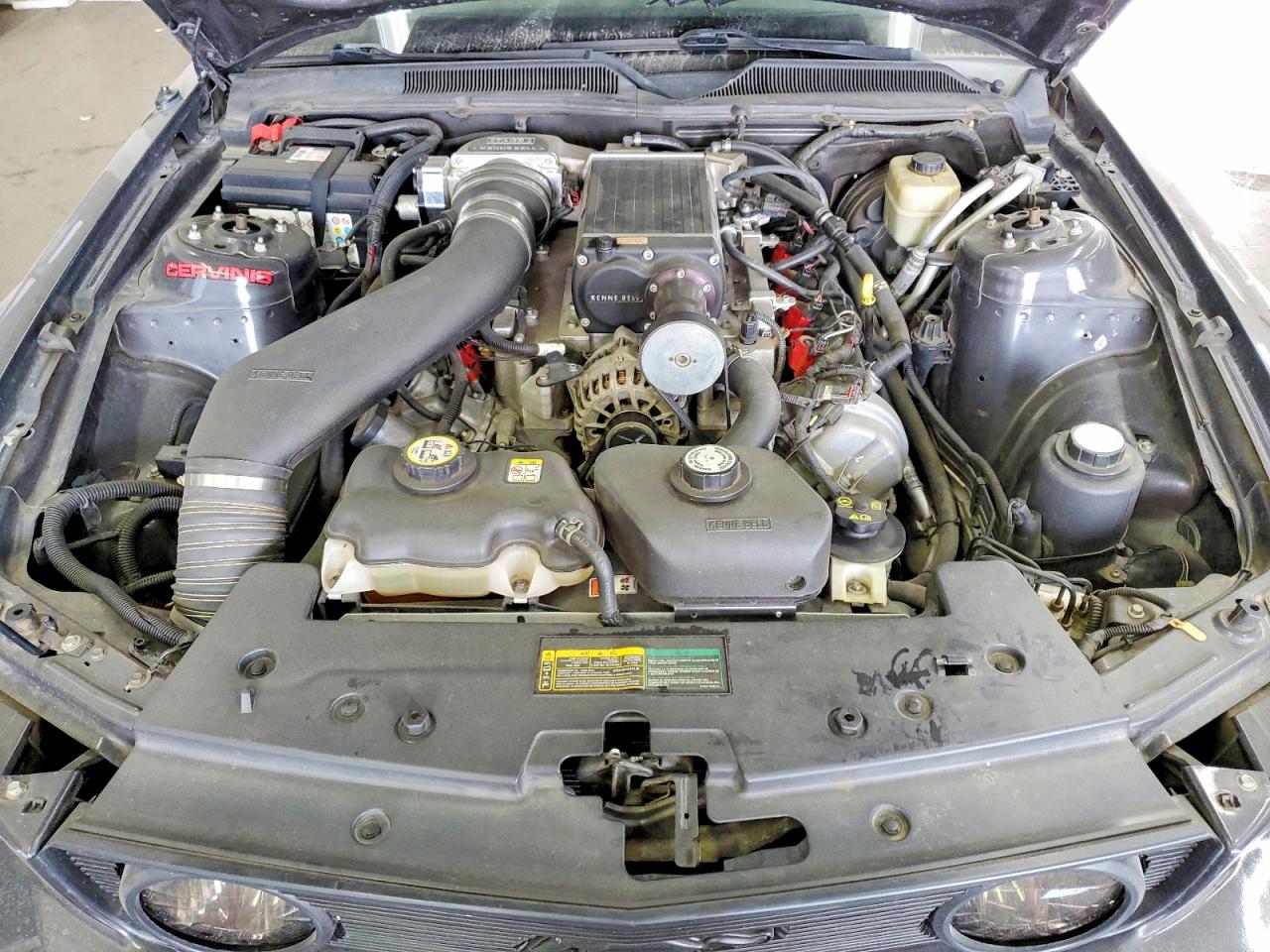 2007 Ford Mustang Gt Серый vin: 1ZVHT82H275227387