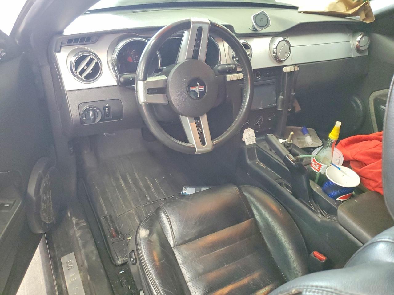2007 Ford Mustang Gt Серый vin: 1ZVHT82H275227387