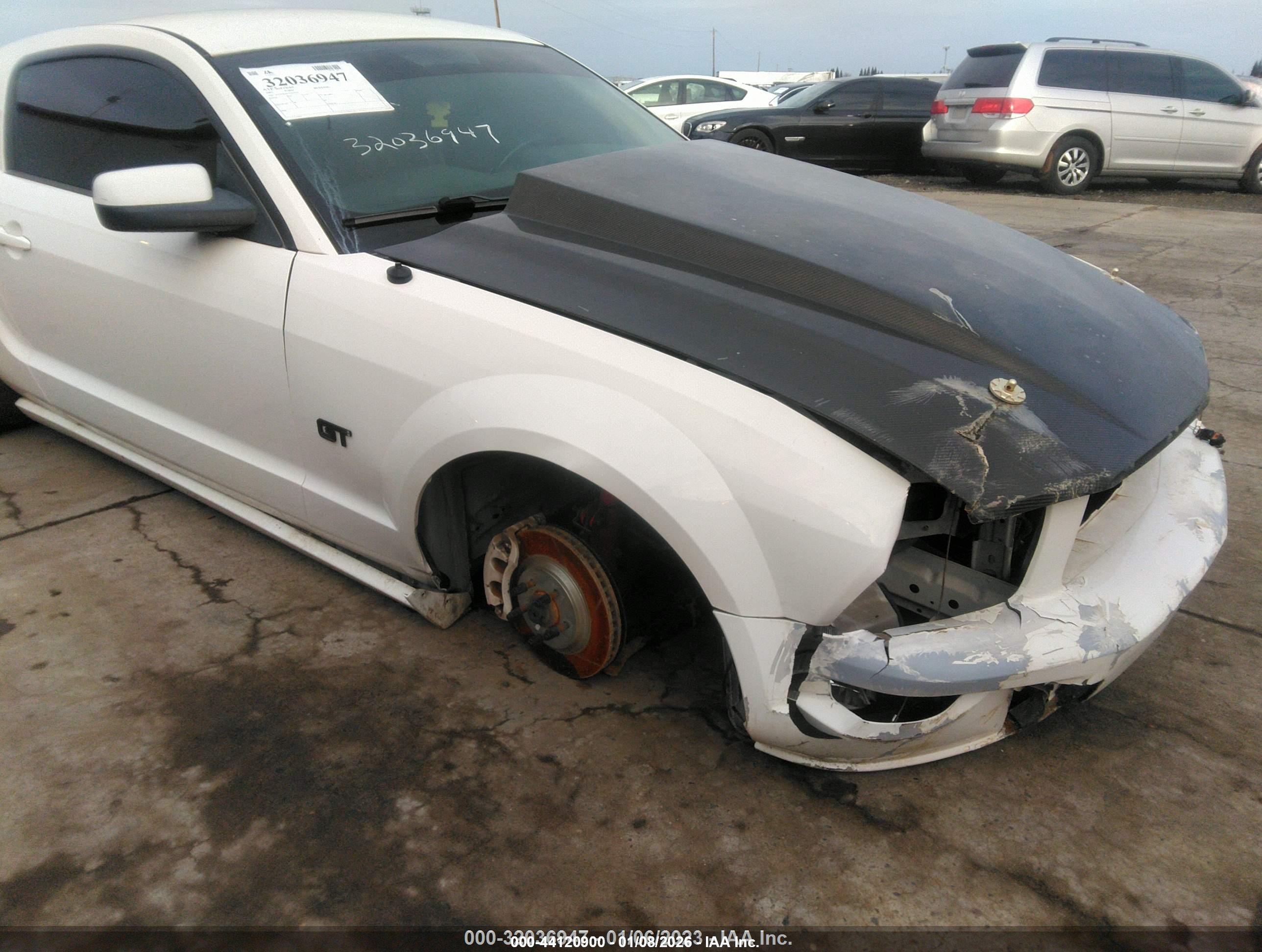 2007 Ford Mustang Gt Deluxe/gt Premium Black vin: 1ZVHT82H275292420