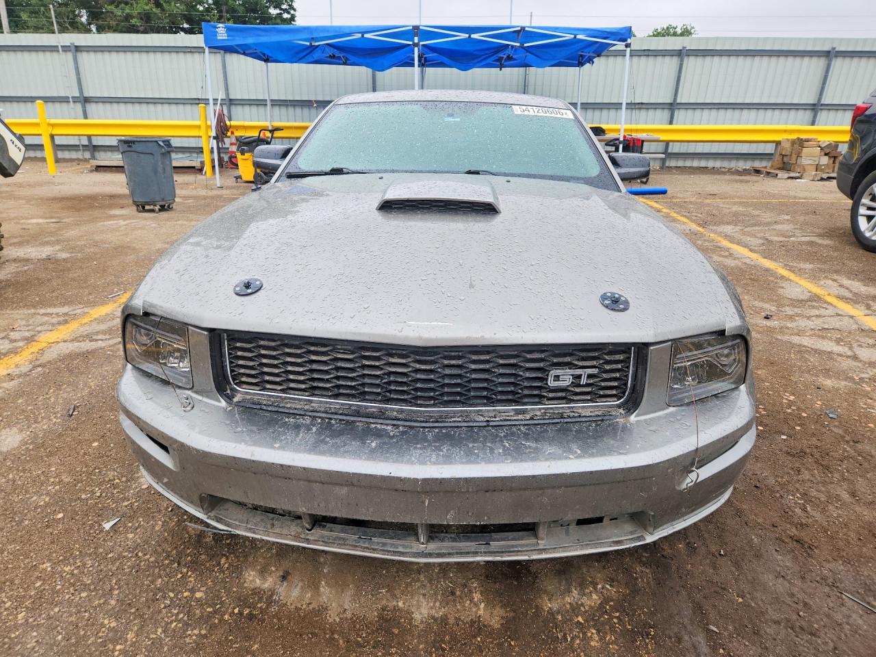 2008 Ford Mustang Gt Silver vin: 1ZVHT82H285166351