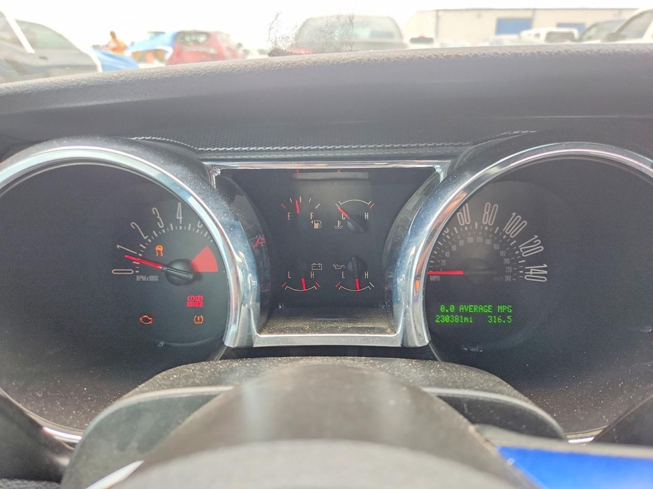 2008 Ford Mustang Gt Blue vin: 1ZVHT82H285188821