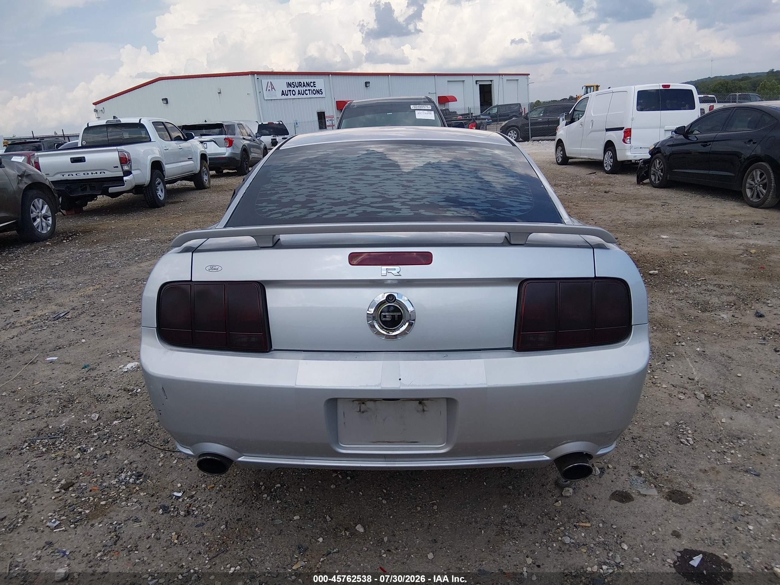 2009 Ford Mustang Gt/gt Premium Gray vin: 1ZVHT82H295119905