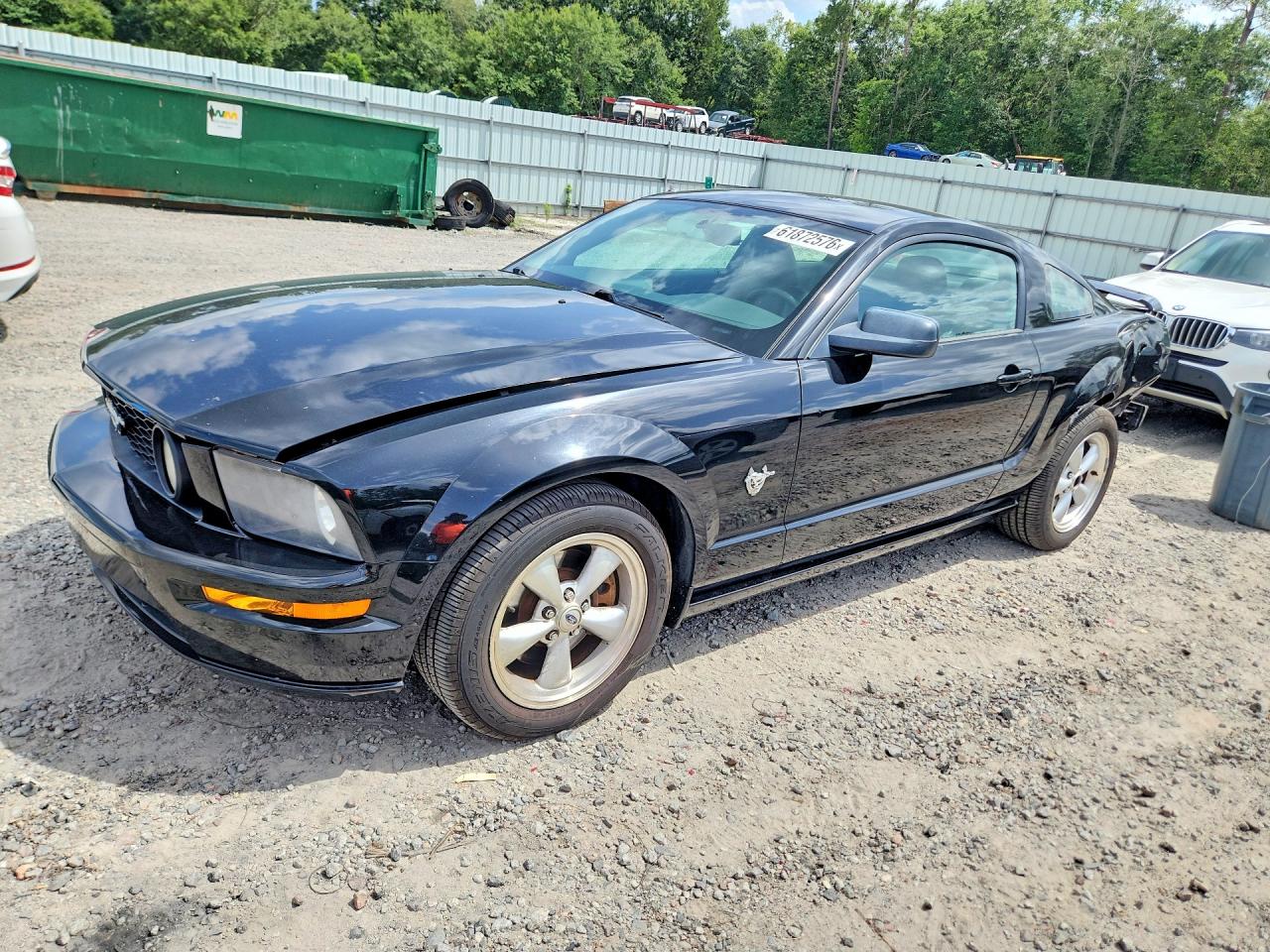 2009 Ford Mustang Gt Black vin: 1ZVHT82H295128989