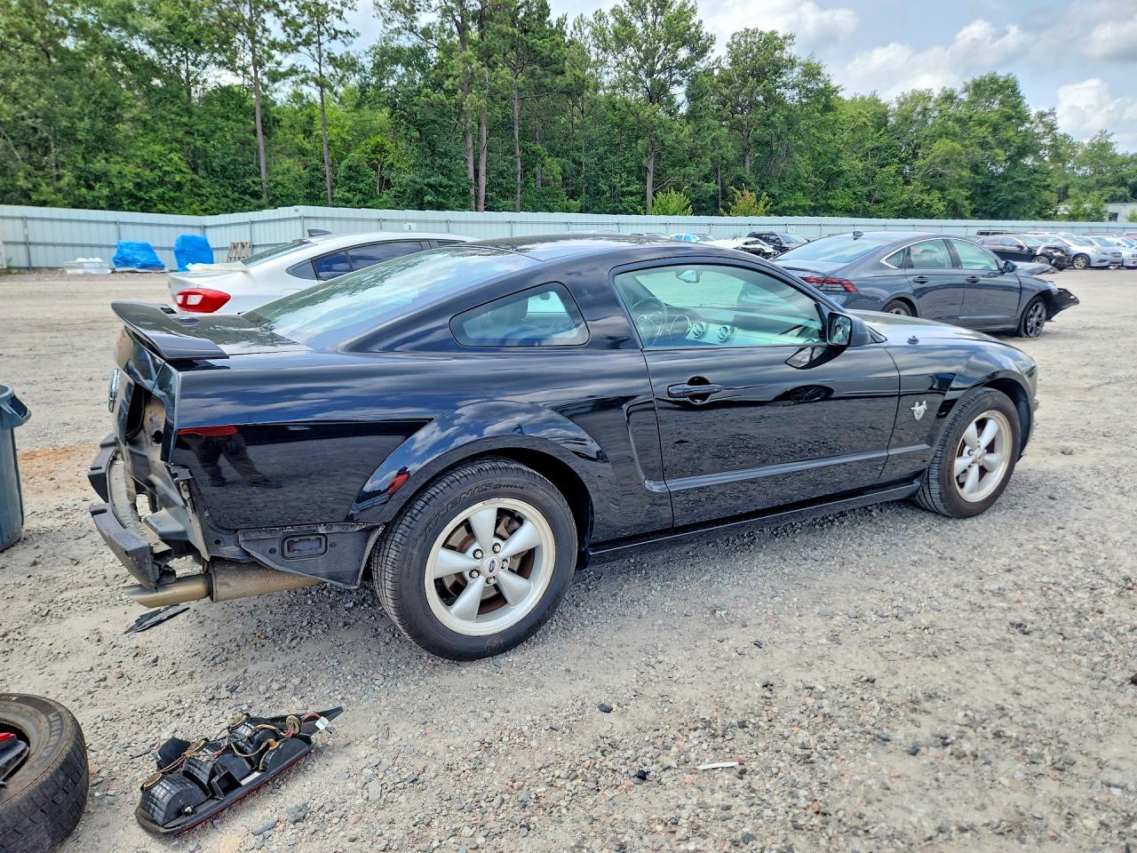 2009 Ford Mustang Gt Black vin: 1ZVHT82H295128989