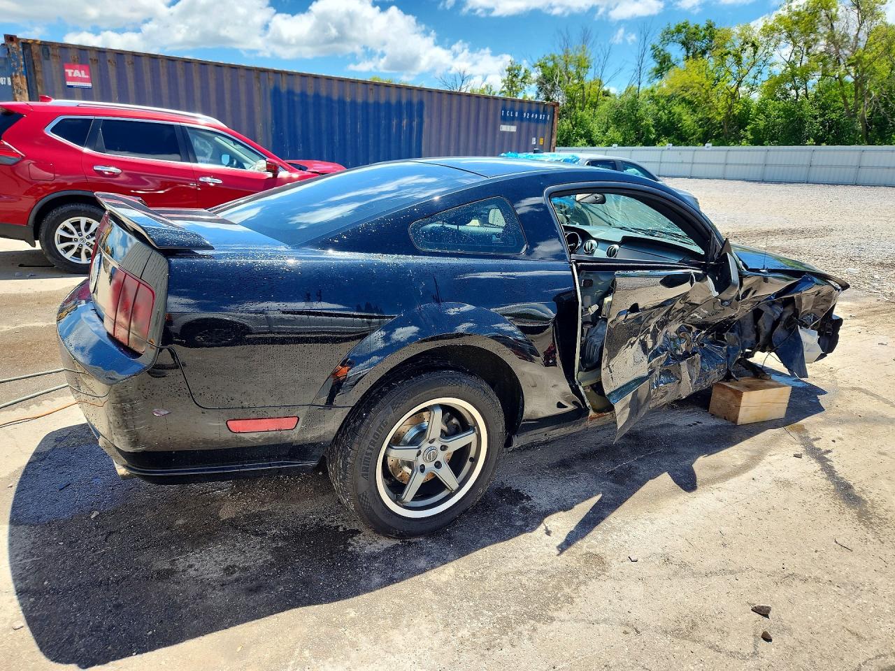 2006 Ford Mustang Gt Black vin: 1ZVHT82H365228269