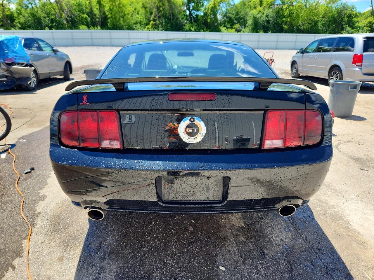 2006 Ford Mustang Gt Black vin: 1ZVHT82H365228269