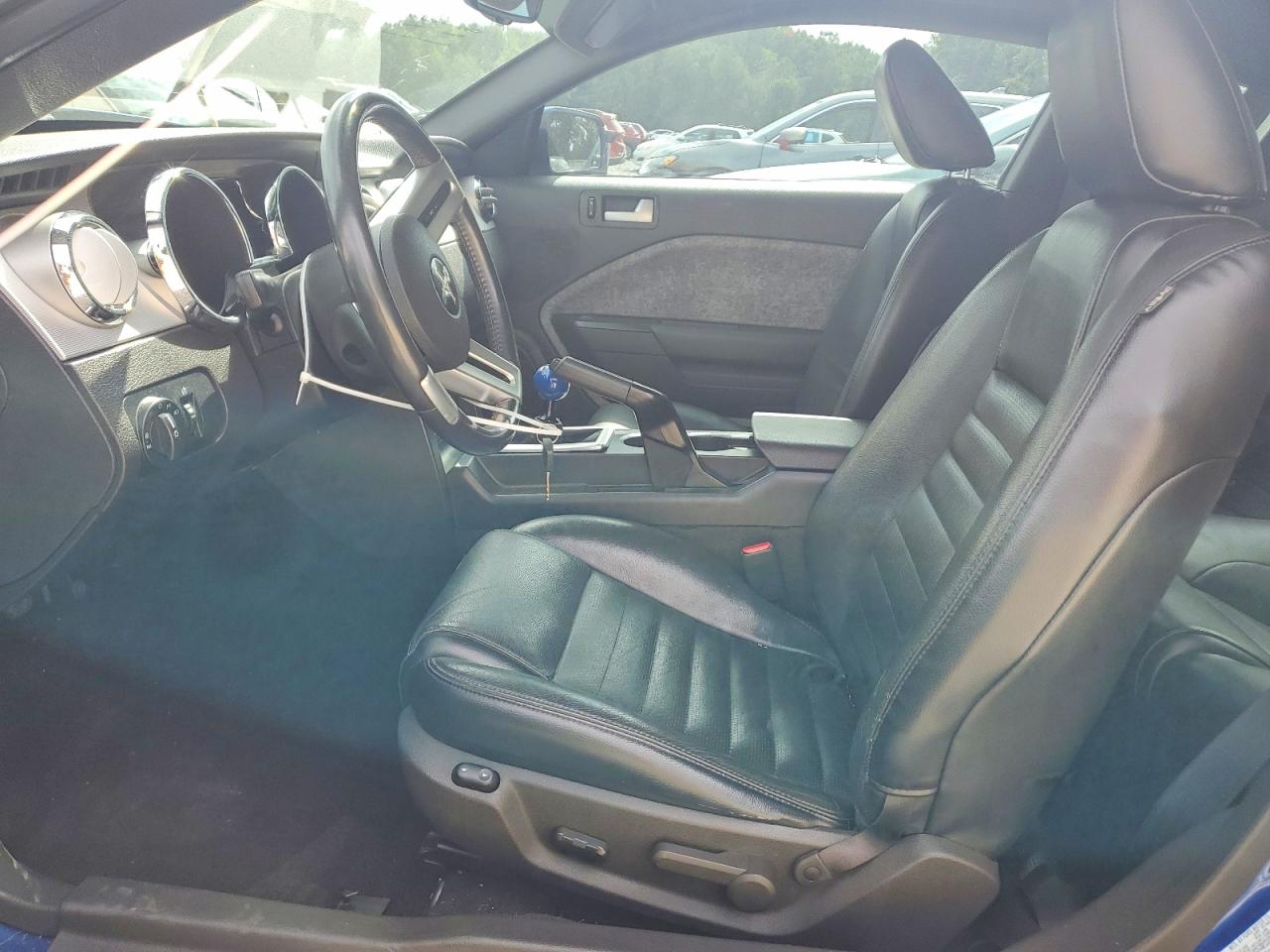 2007 Ford Mustang Gt Синий vin: 1ZVHT82H375278428