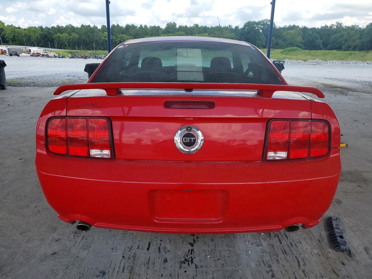 2008 Ford Mustang Gt Red vin: 1ZVHT82H385156962
