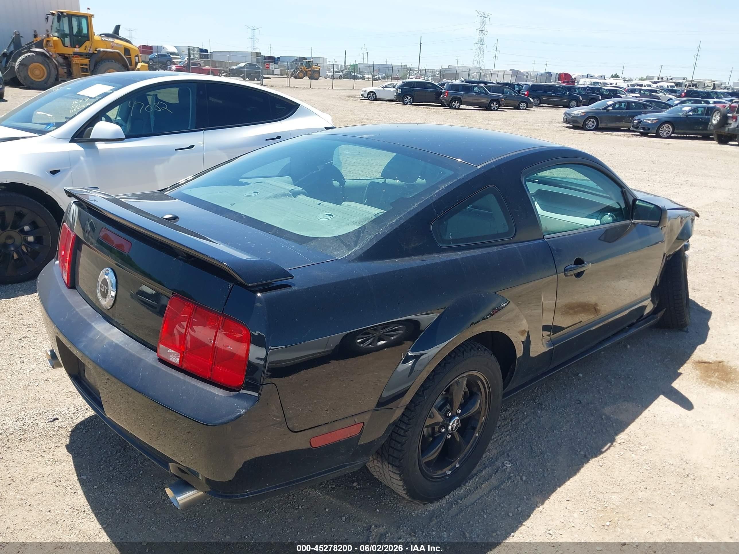 2009 Ford Mustang Gt/gt Premium Black vin: 1ZVHT82H395117757