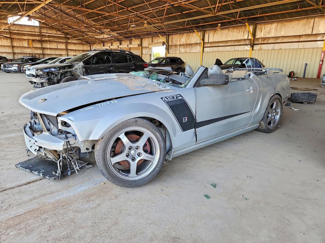 2005 Ford Mustang Gt Silver vin: 1ZVHT82H455218722