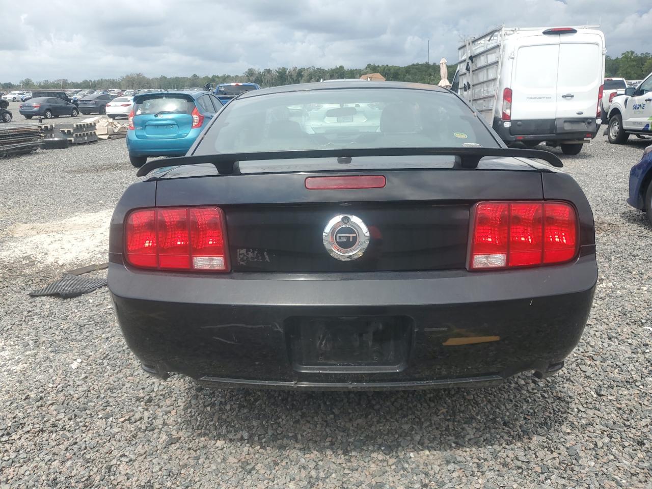 2007 Ford Mustang Gt Black vin: 1ZVHT82H475346025