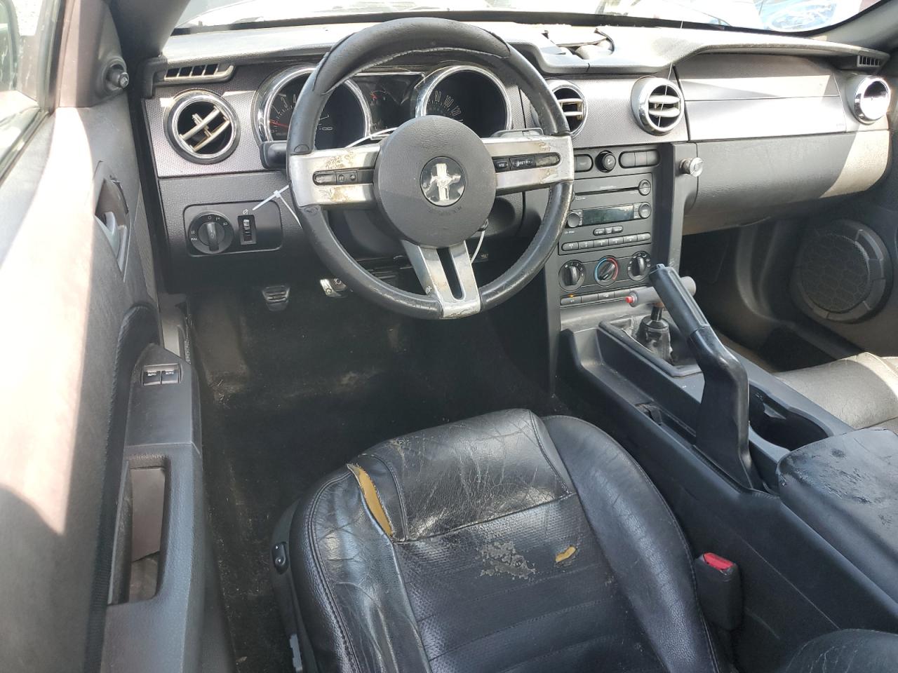 2007 Ford Mustang Gt Black vin: 1ZVHT82H475346025