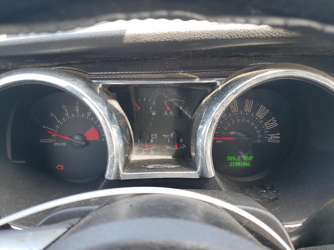 2007 Ford Mustang Gt Black vin: 1ZVHT82H475346025