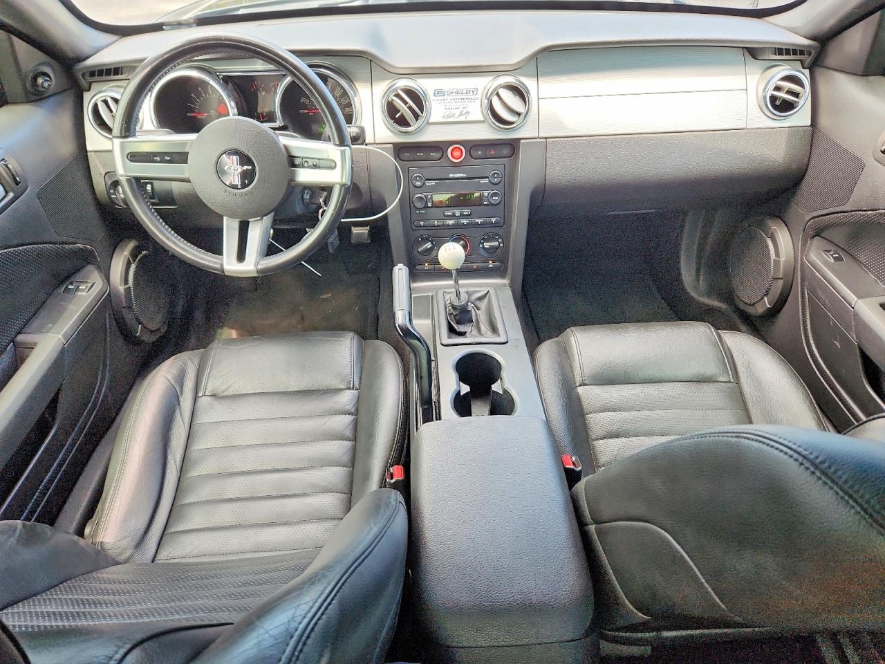 2007 Ford Mustang Gt Black vin: 1ZVHT82H475361625
