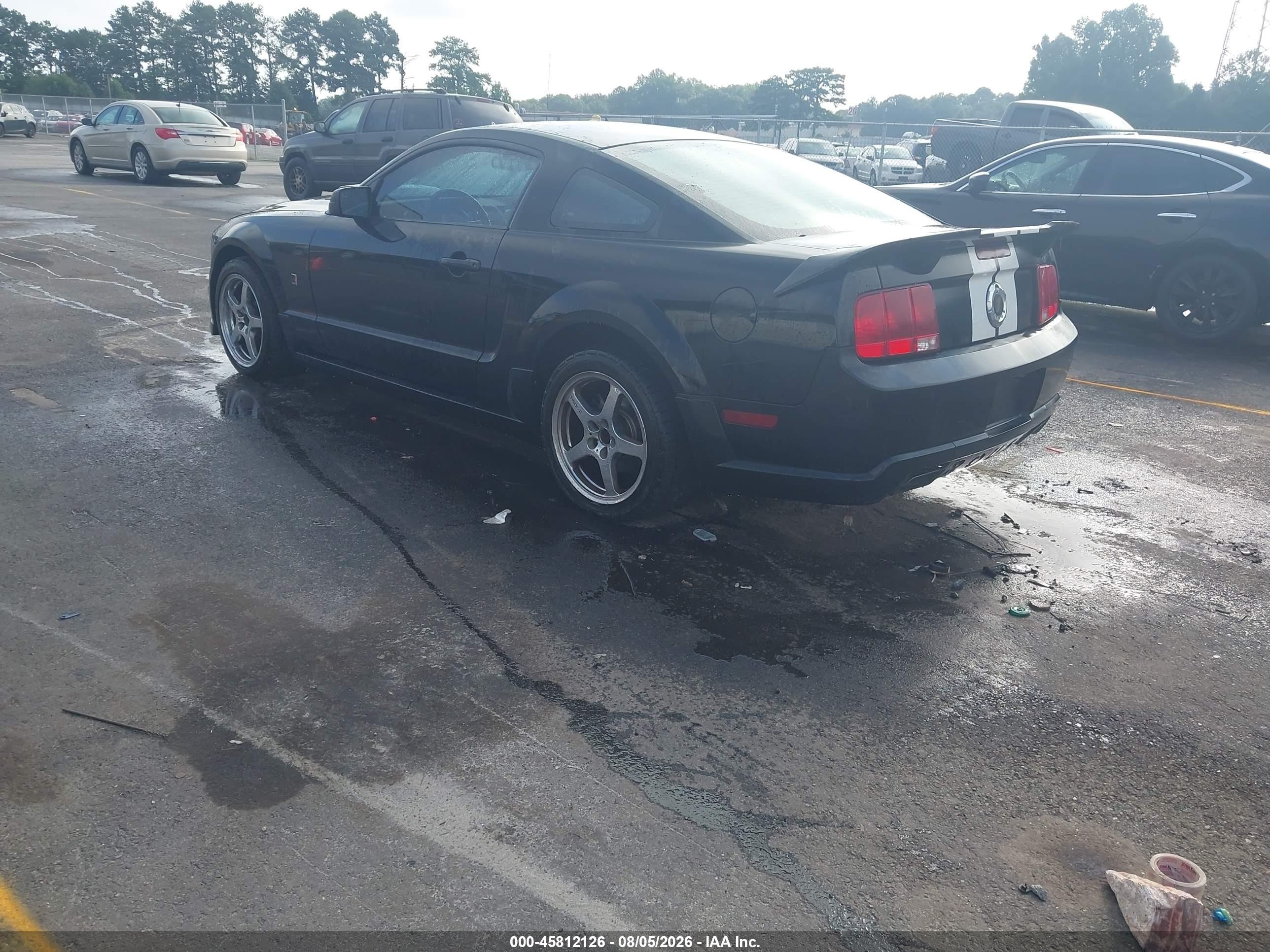 2008 Ford Mustang Gt Deluxe/gt Premium Black vin: 1ZVHT82H485144979