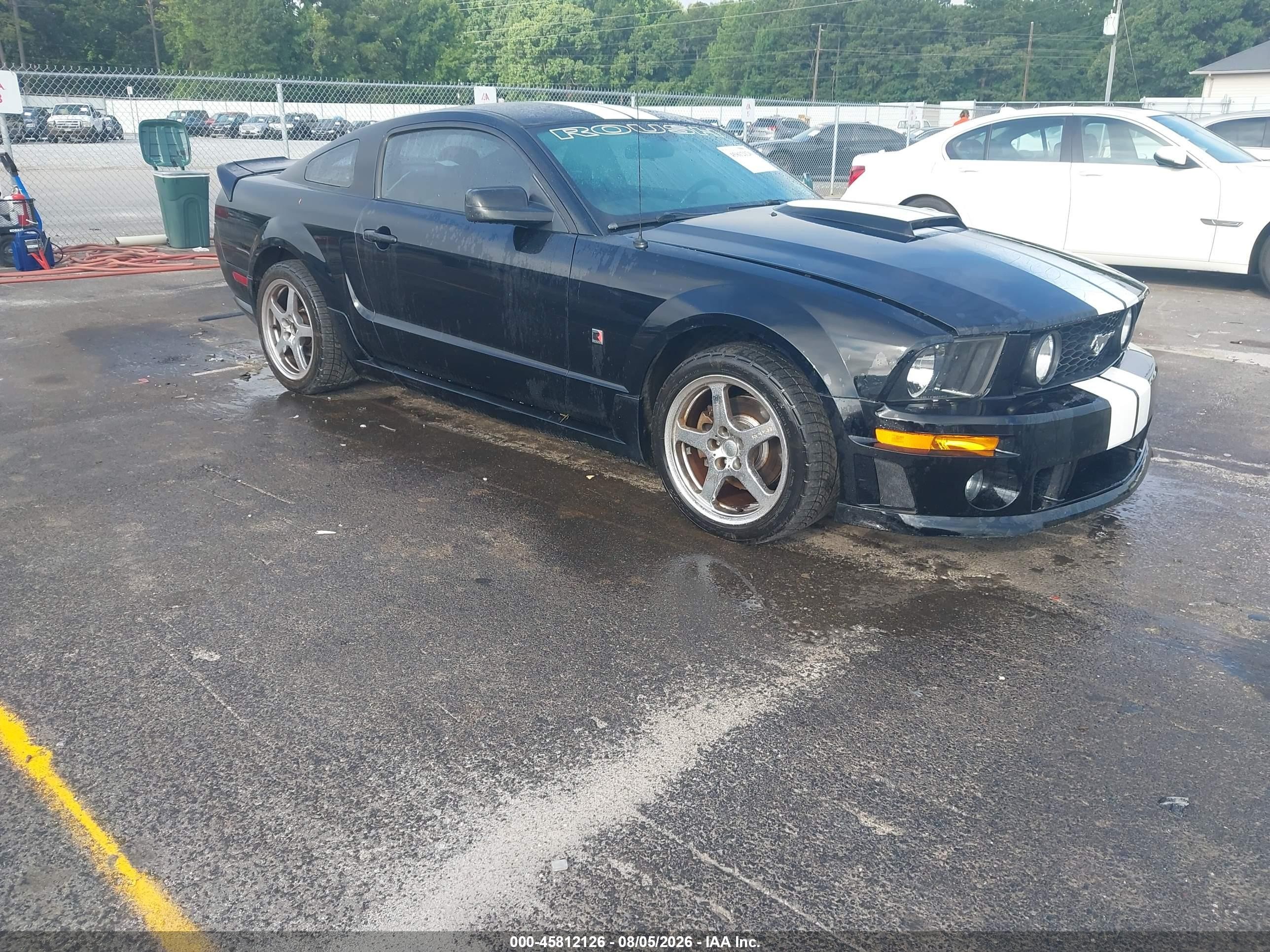 2008 Ford Mustang Gt Deluxe/gt Premium Black vin: 1ZVHT82H485144979