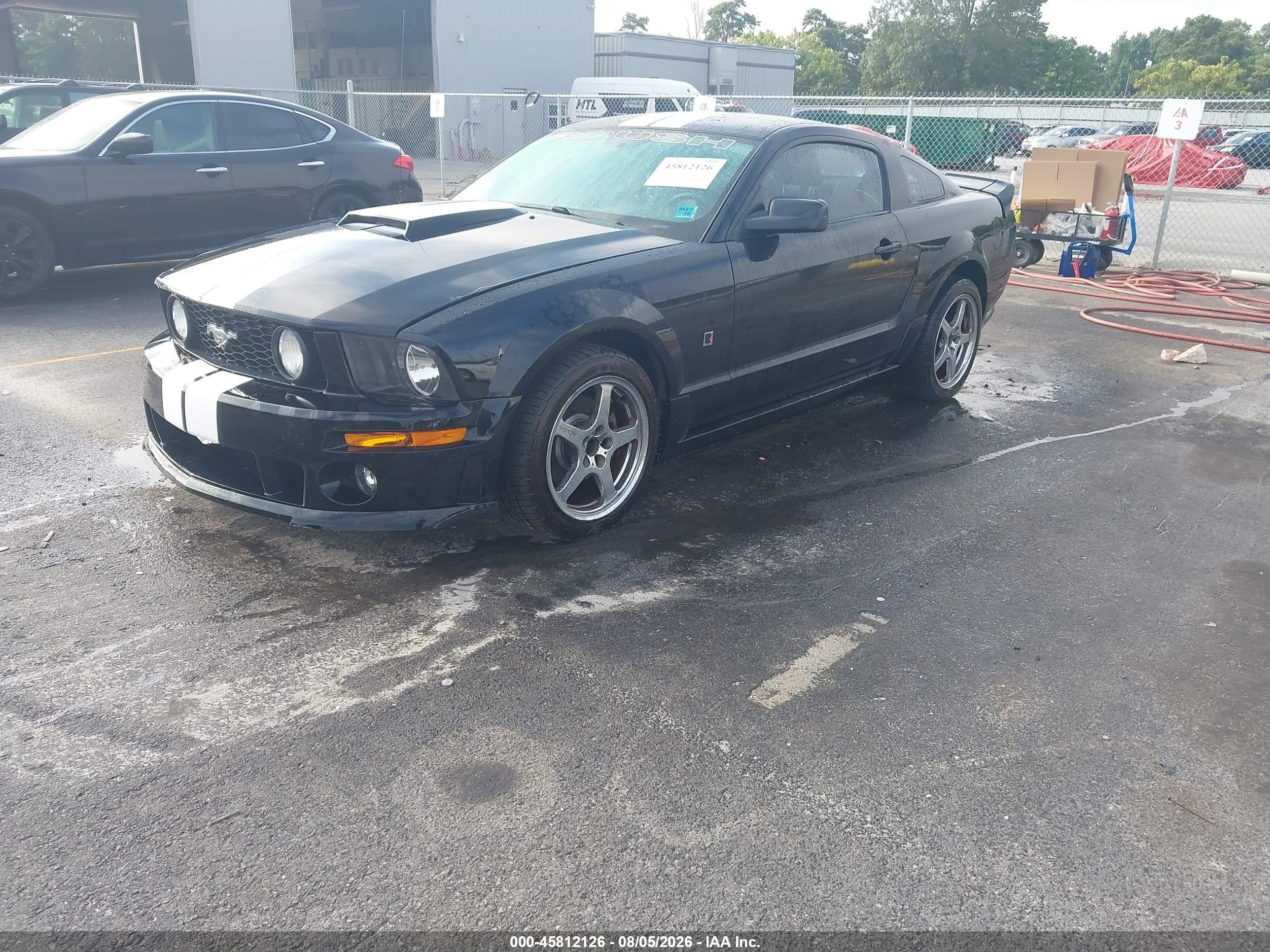 2008 Ford Mustang Gt Deluxe/gt Premium Black vin: 1ZVHT82H485144979