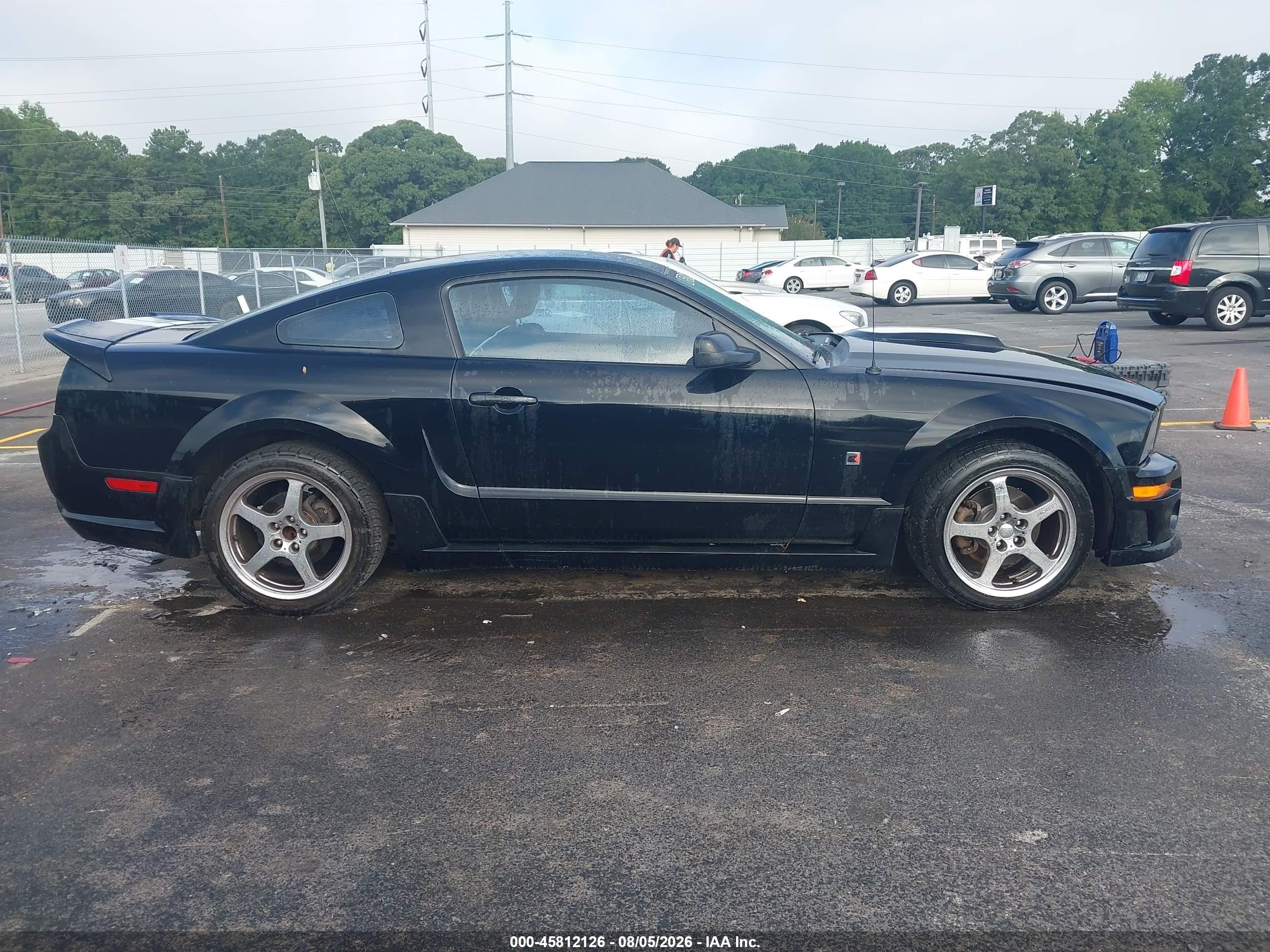 2008 Ford Mustang Gt Deluxe/gt Premium Black vin: 1ZVHT82H485144979