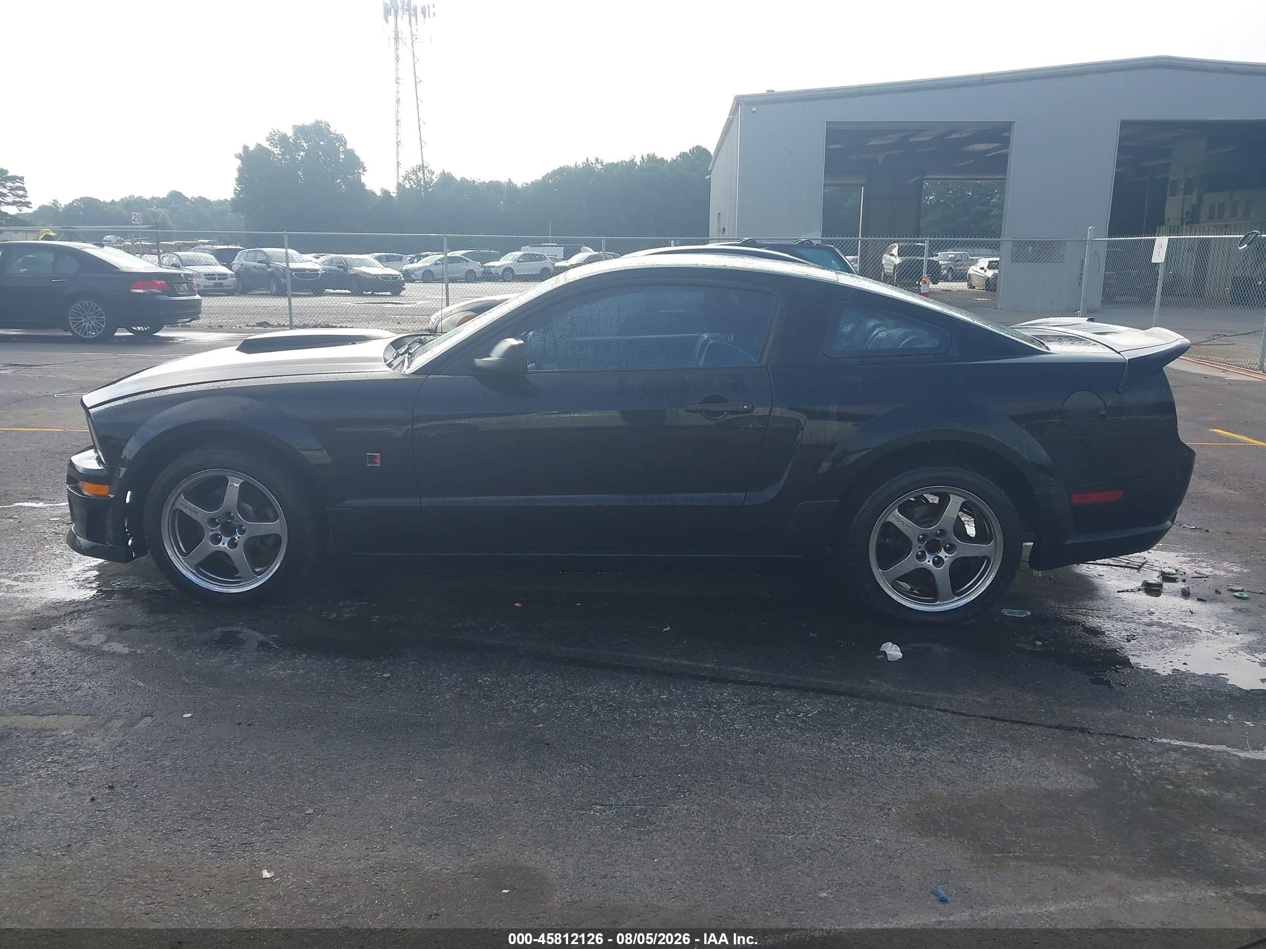 2008 Ford Mustang Gt Deluxe/gt Premium Black vin: 1ZVHT82H485144979