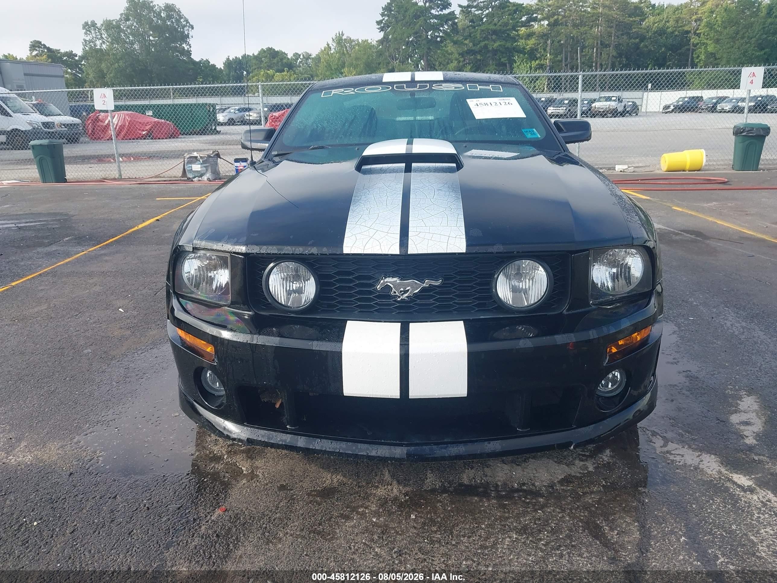 2008 Ford Mustang Gt Deluxe/gt Premium Black vin: 1ZVHT82H485144979