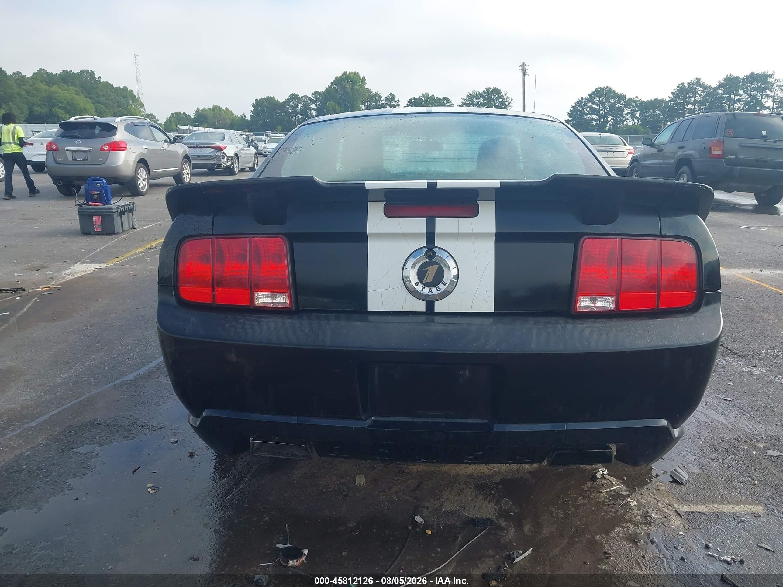 2008 Ford Mustang Gt Deluxe/gt Premium Black vin: 1ZVHT82H485144979