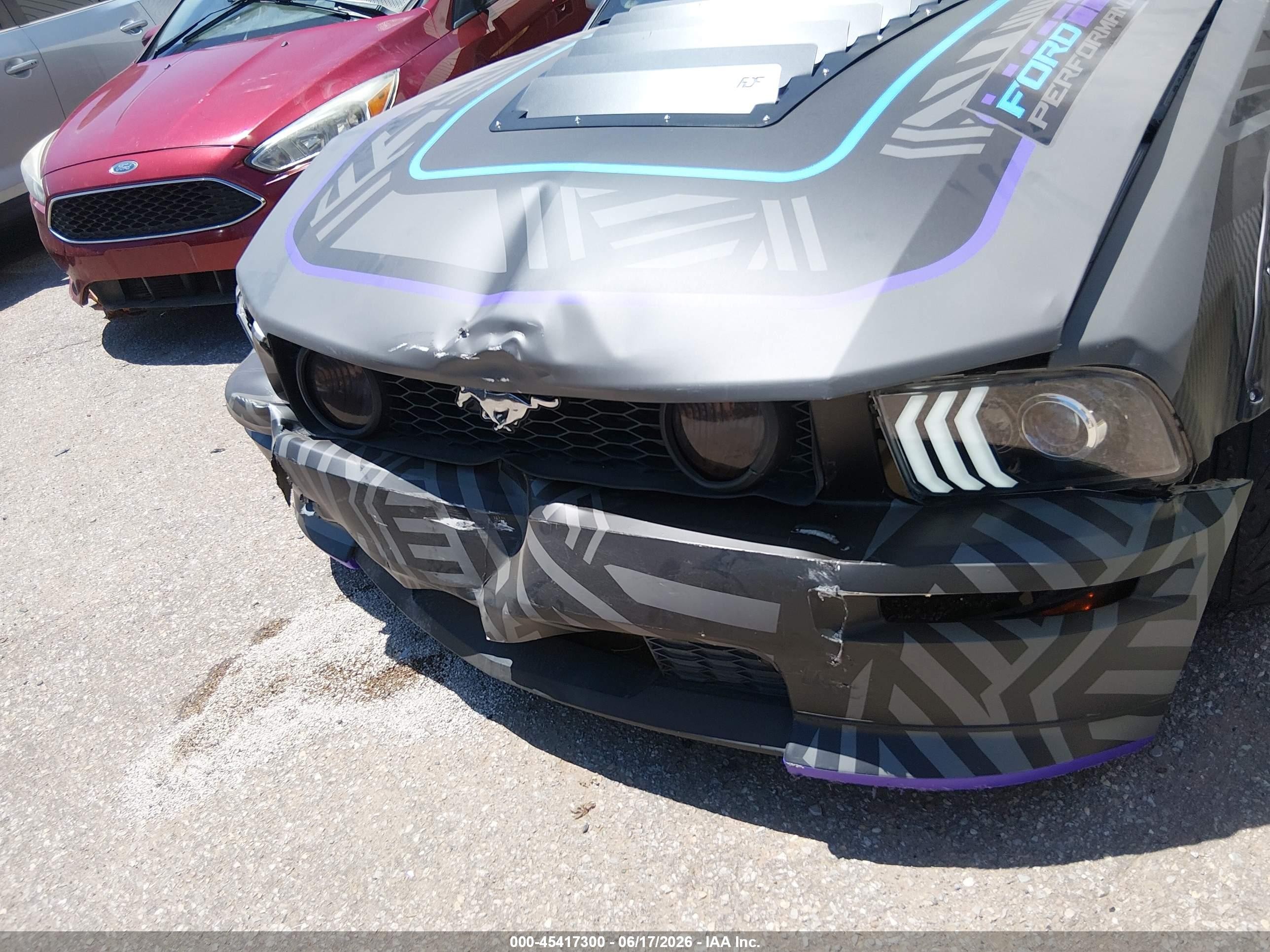 2008 Ford Mustang Gt Deluxe/gt Premium Серый vin: 1ZVHT82H485199688