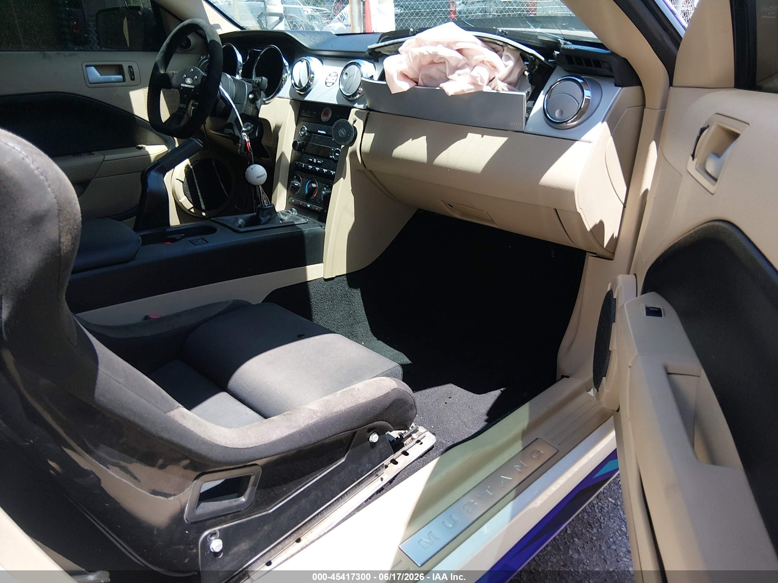 2008 Ford Mustang Gt Deluxe/gt Premium Серый vin: 1ZVHT82H485199688