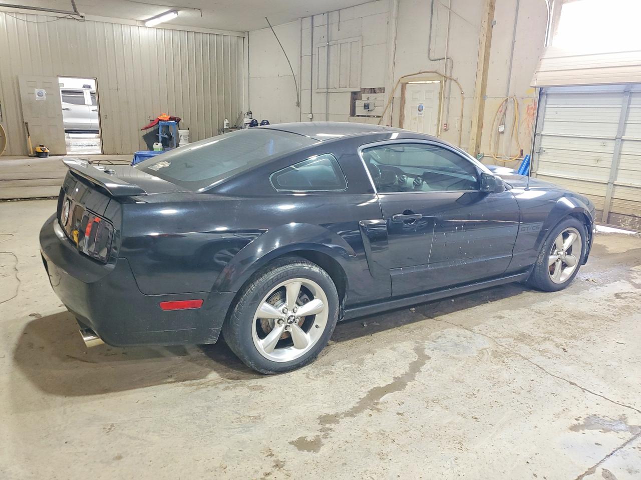 2009 Ford Mustang Gt Black vin: 1ZVHT82H495122840