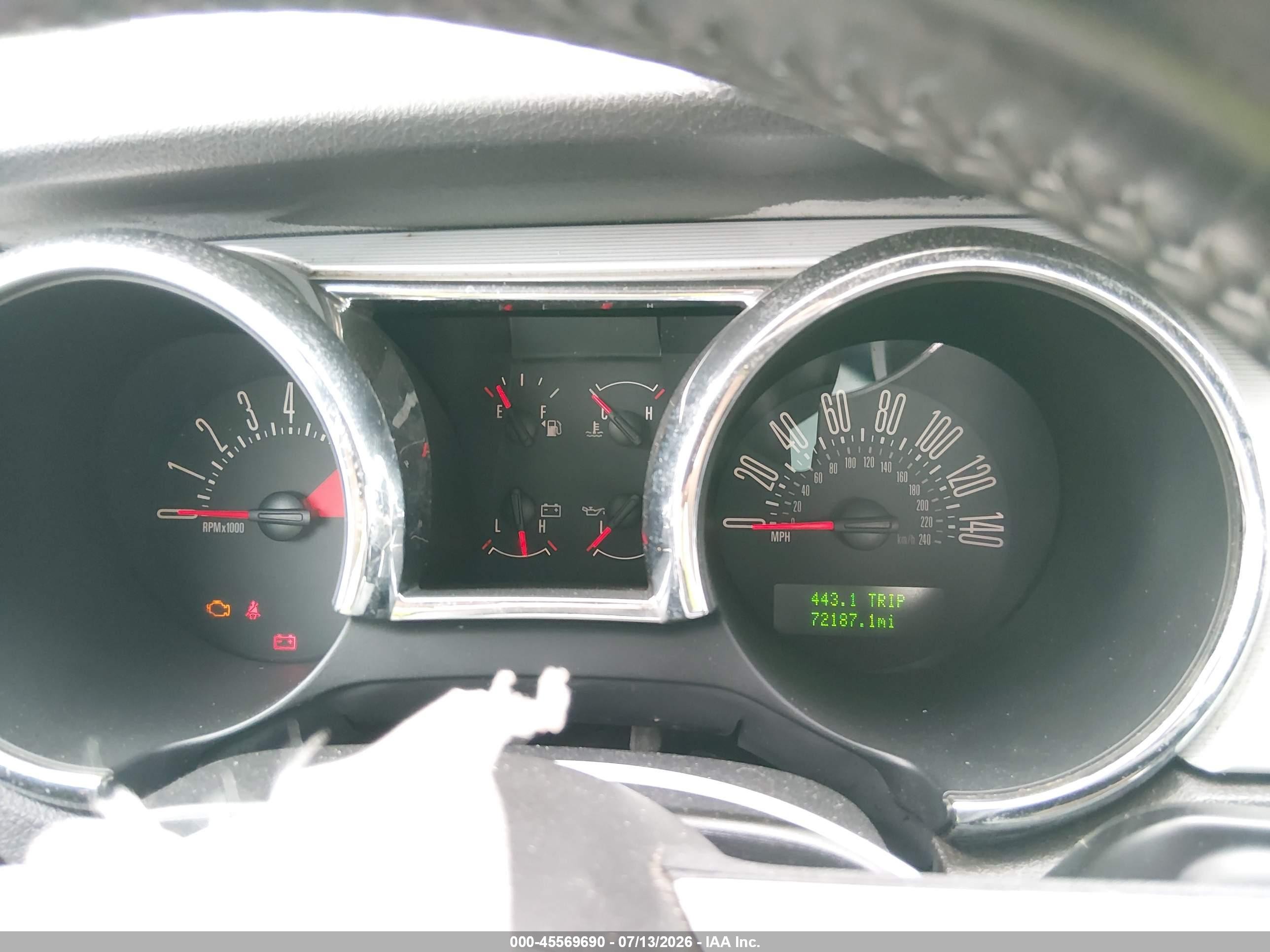 2006 Ford Mustang Gt Gray vin: 1ZVHT82H565137620