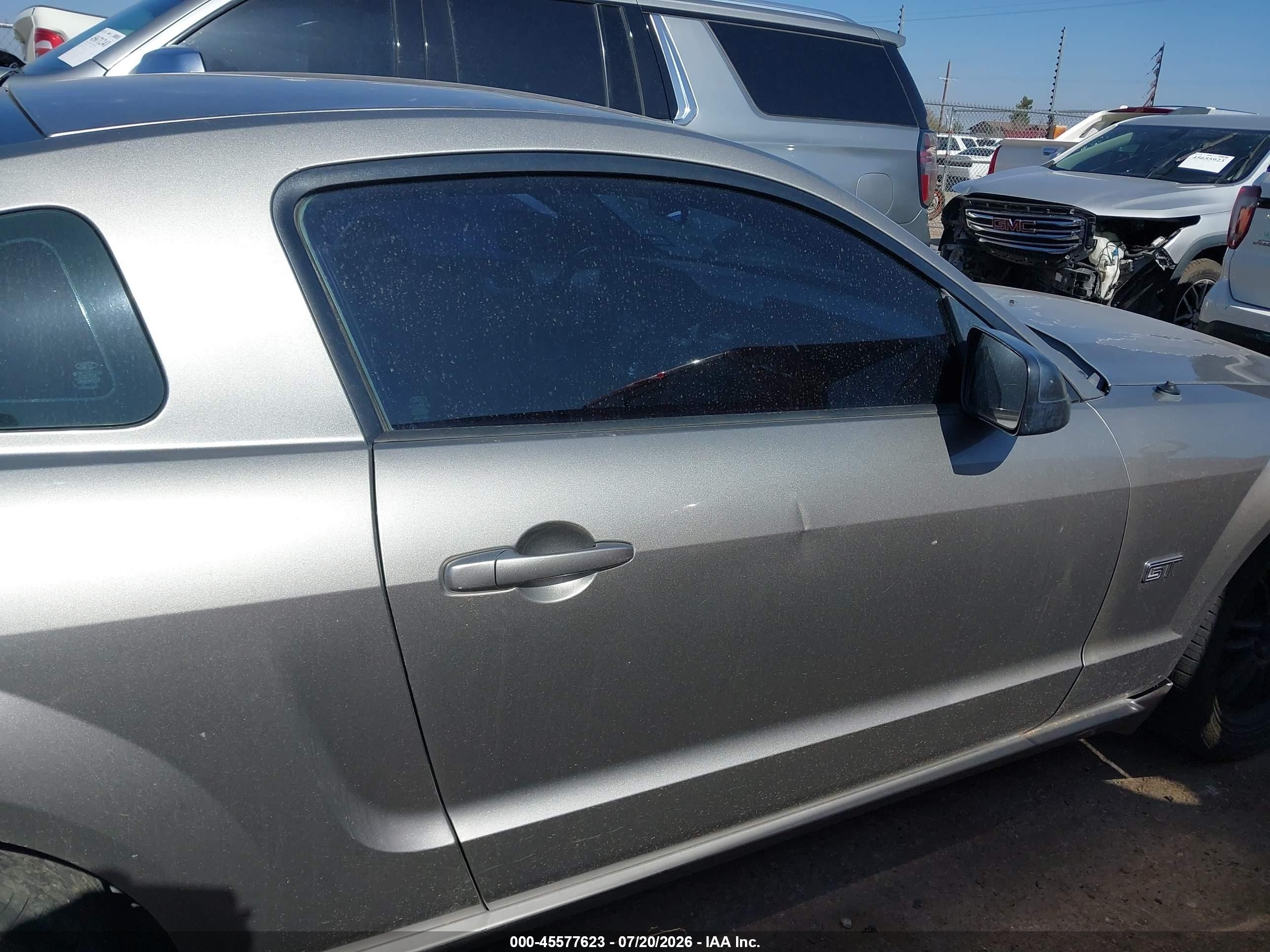 2008 Ford Mustang Gt Deluxe/gt Premium Gray vin: 1ZVHT82H585163072