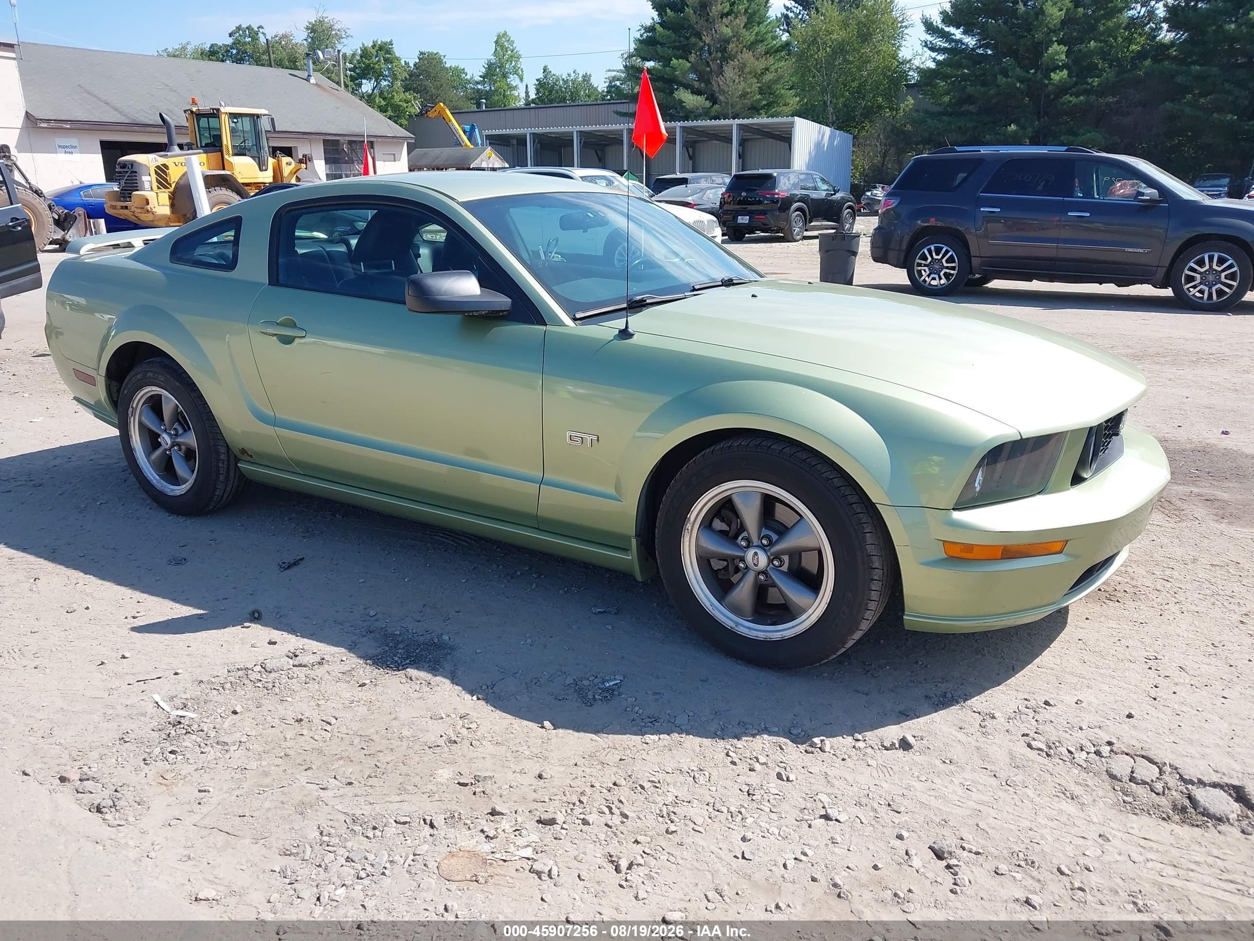 2005 Ford Mustang Gt Deluxe/gt Premium Green vin: 1ZVHT82H655132215