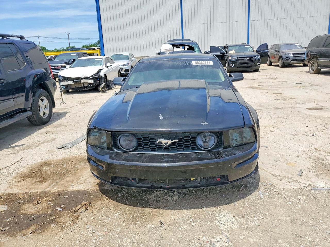 2005 Ford Mustang Gt Black vin: 1ZVHT82H655221900