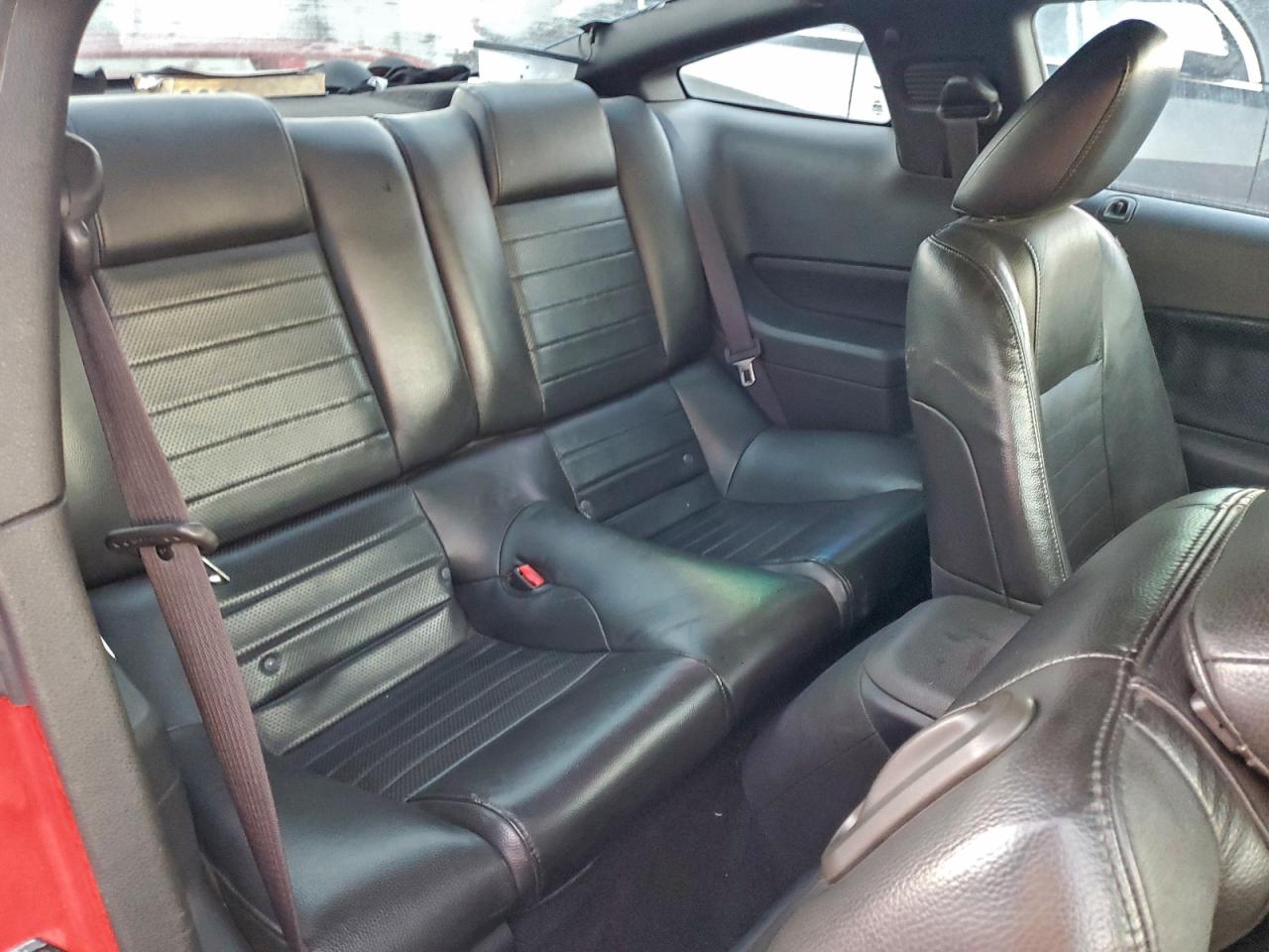 2006 Ford Mustang Gt Red vin: 1ZVHT82H665121751