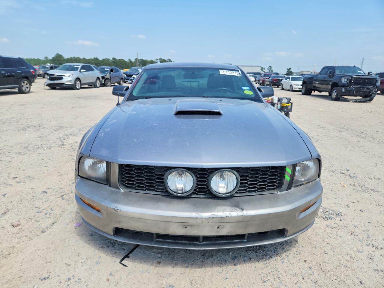 2007 Ford Mustang Gt Gray vin: 1ZVHT82H675258898