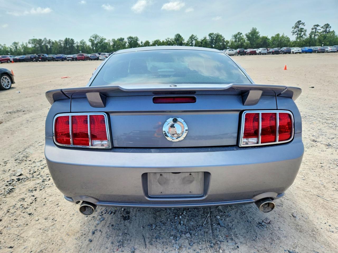 2007 Ford Mustang Gt Gray vin: 1ZVHT82H675258898