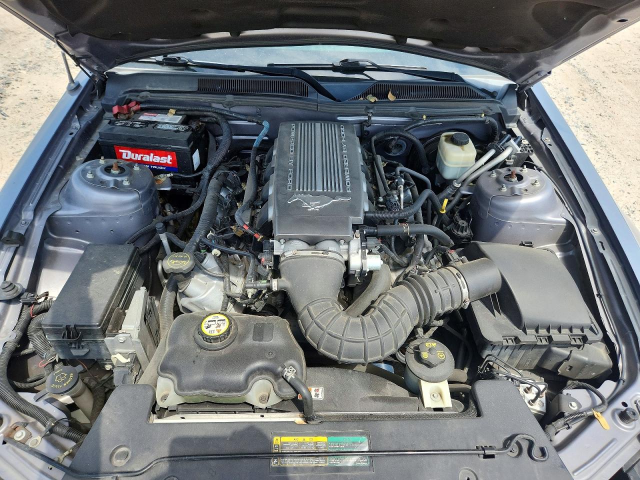 2007 Ford Mustang Gt Gray vin: 1ZVHT82H675258898