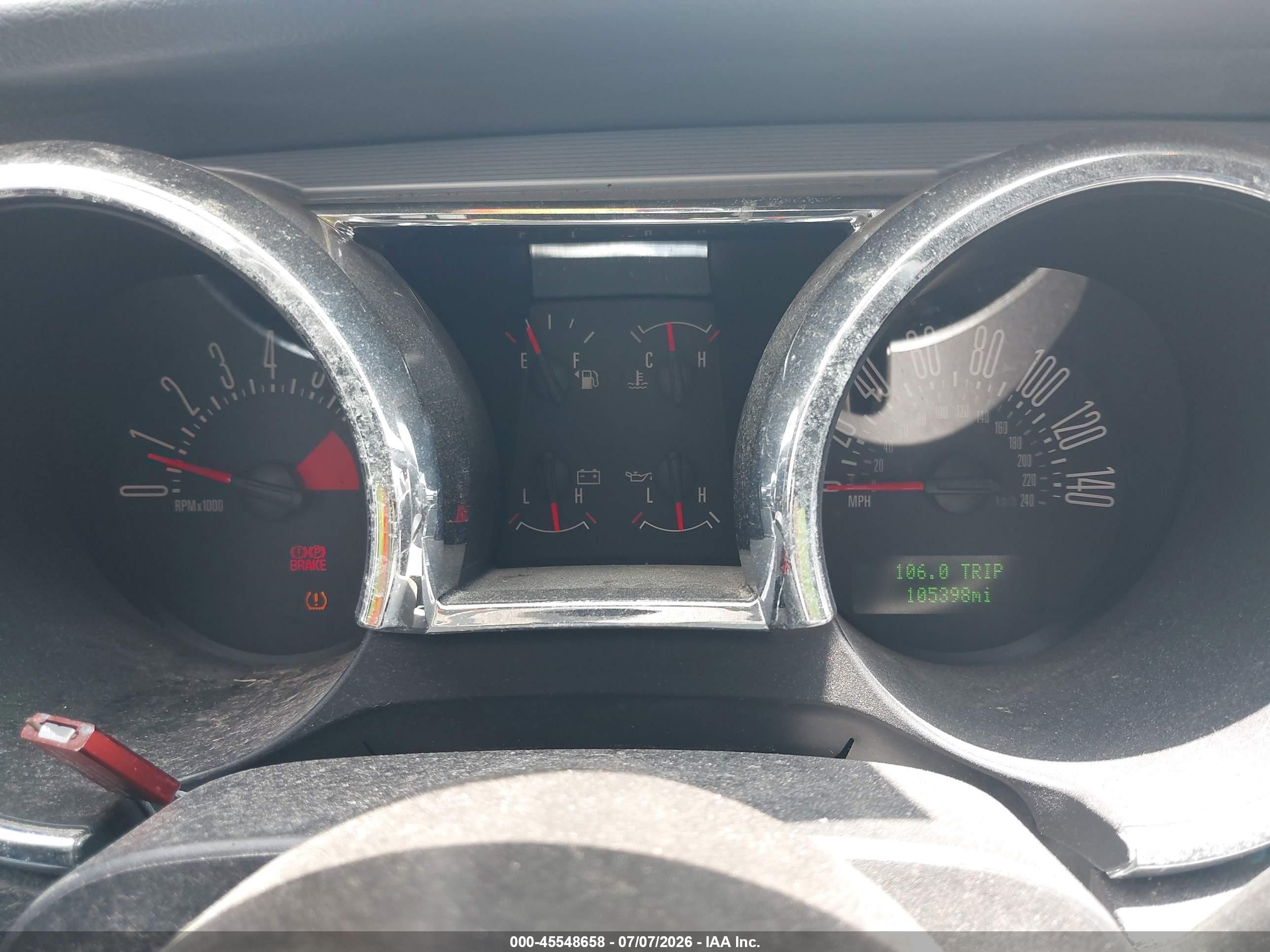 2008 Ford Mustang Gt Deluxe/gt Premium Blue vin: 1ZVHT82H685126872