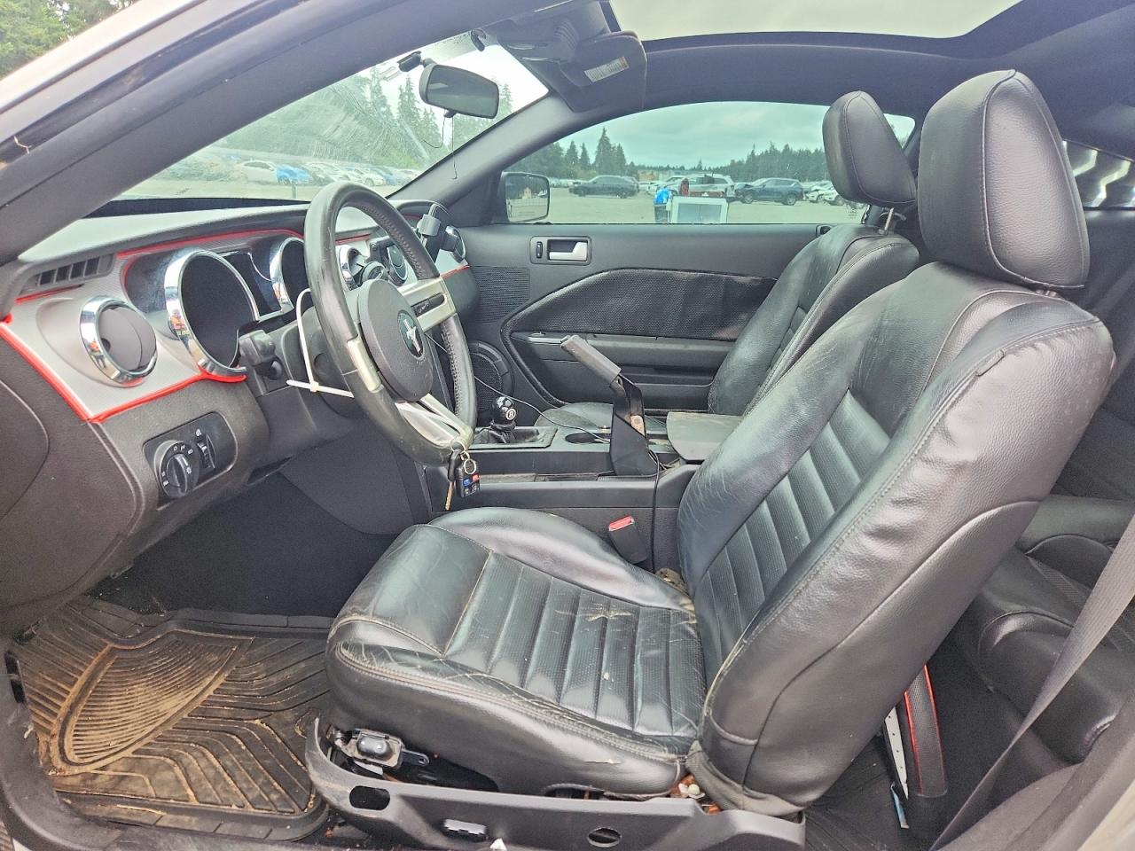 2009 Ford Mustang Gt Silver vin: 1ZVHT82H695110558
